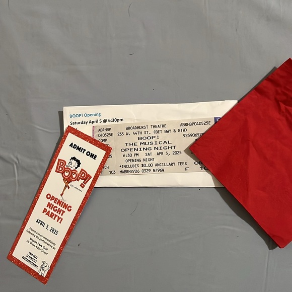 Betty Boop 4/5/25 Opening night Bundle Broadway - Picture 5 of 16